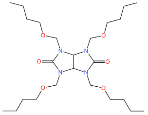 1 3 4 6 tetraquis butoximetil glicoluril tech 15968 37 3