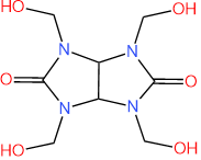 tetrametilol acetilenodiureia cas 5395 50 6